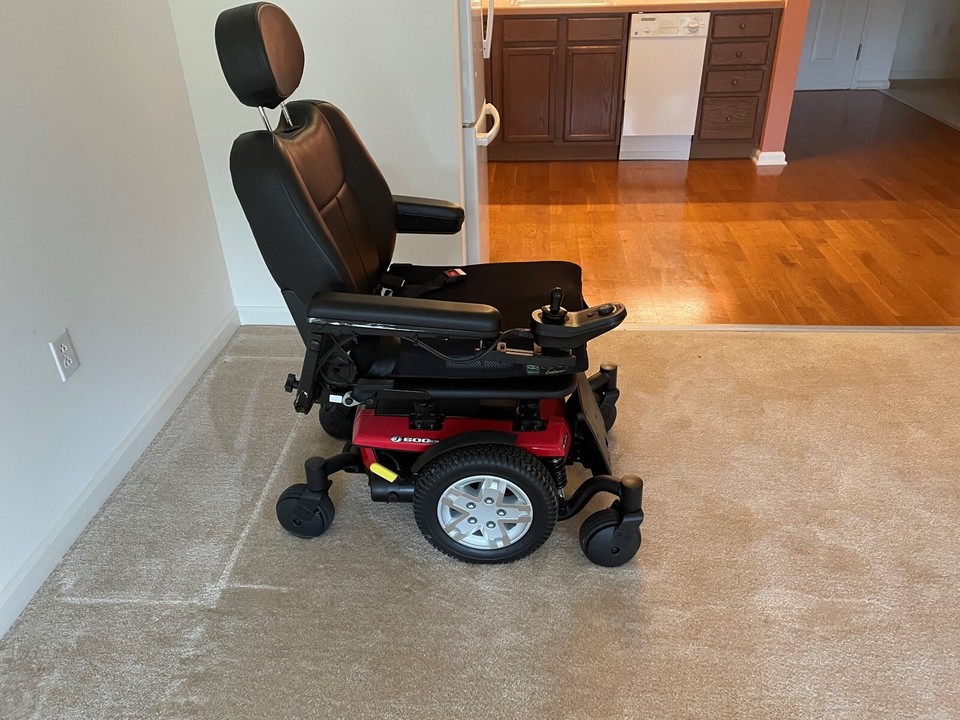 Pride Mobility Jazzy 600 ES Electric Wheelchair (Indoor / Outdoor) eBay