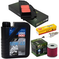 Set 1L ÖL Wartung FüR Suzuki UK 110 Address 15-22 Luftfilter ÖLfilter ZüNdkerze