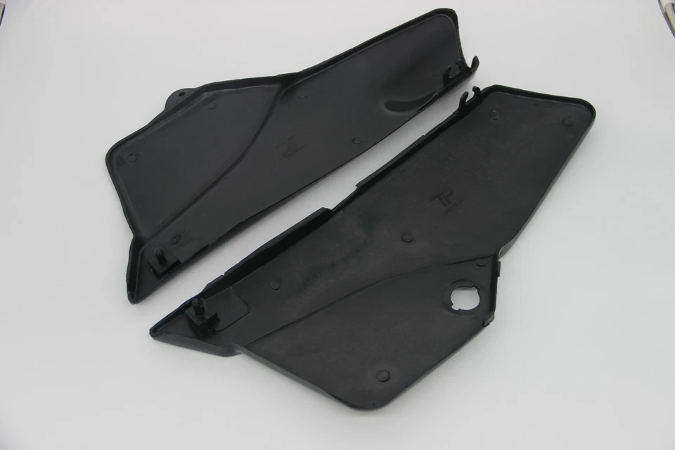 Juego de paneles de cubierta lateral negro para Yamaha DT125 DT175 Foto 4 de 4