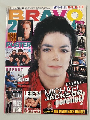 Bravo  6/1994 ,Michael Jackson,Haddaway ,Bravo Zeitschrift