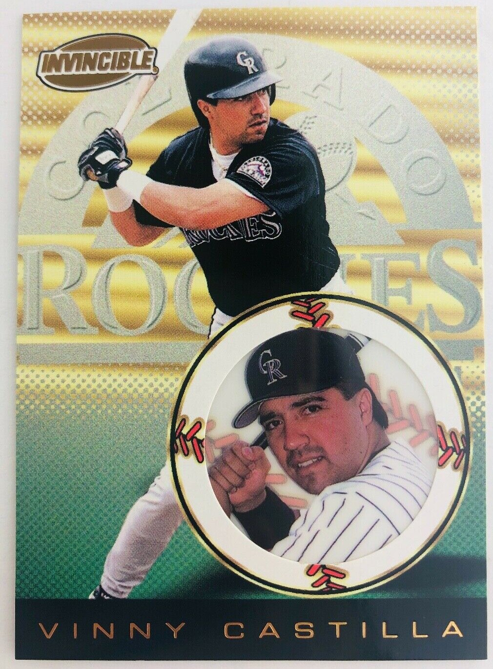 1999 Pacific Invincible Vinny Castilla #49 Colorado Rockies CO