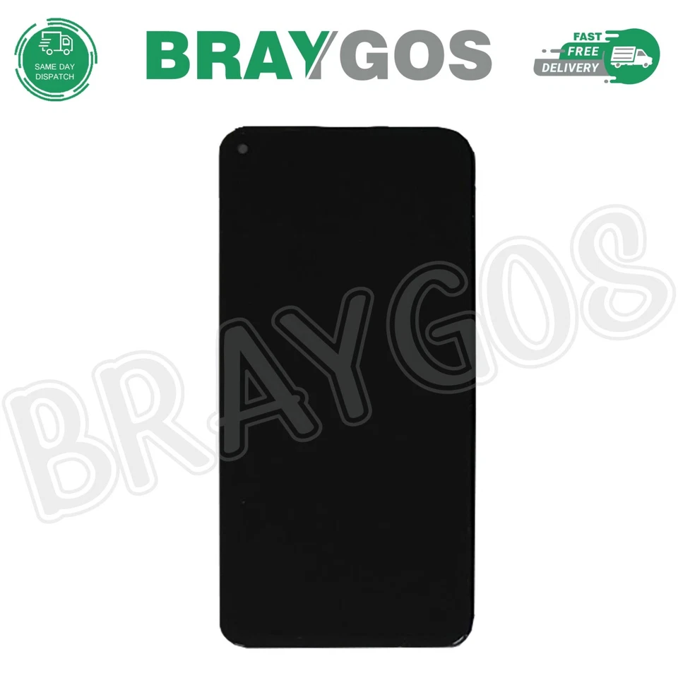 For Huawei Nova 5T YAL-L21 YAL-L61 Touch Screen Digitizer LCD Display With Frame - Image 2 of 4