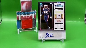 2022 Panini Contenders Playoff Ticket Rookie Auto MARCUS JONES RC. SP 11/99