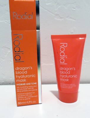 Rodial Dragon's Blood Hyaluronic Mask Hydrate And Tone 1.7 fl oz / 50ml - NEW