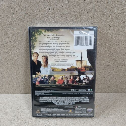 The Princess Bride - 1987 - (DVD 2012) Cary Elwes Robin Wright Family Comedy - Picture 3 of 3