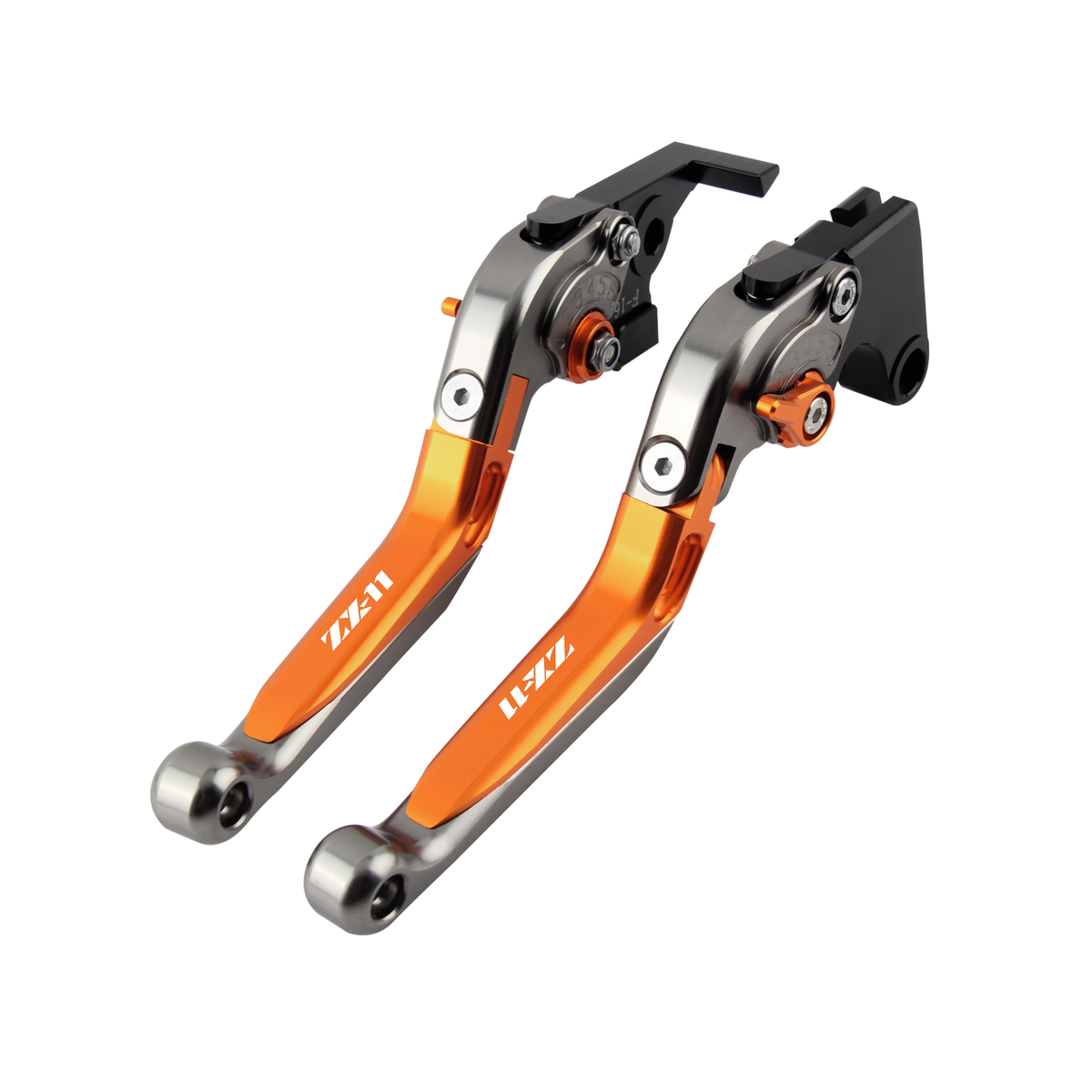 にゃに For 1990-2001 Kawasaki Ninja ZX11 Folding Extendable Hand Brake