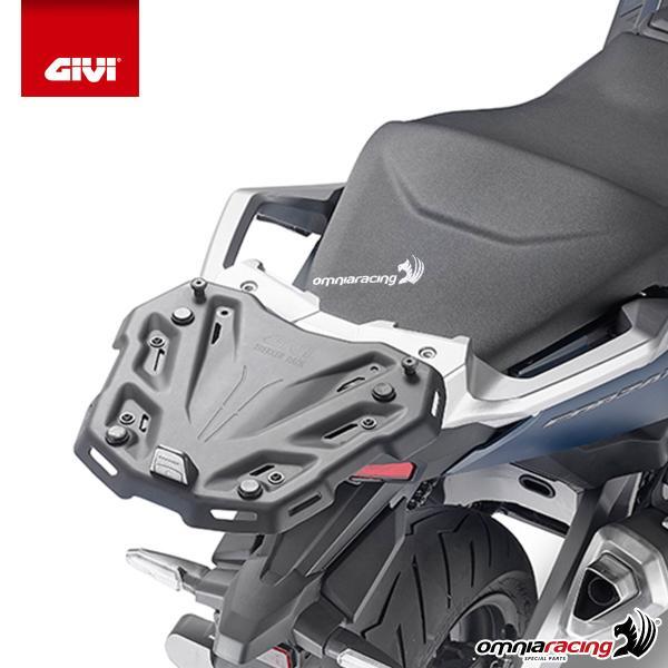 Rear rack Givi top cases Monokey Monolock Honda Forza 750 2021