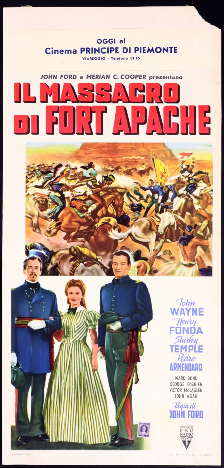 Locandina di Il massacro di Fort Apache (1948)