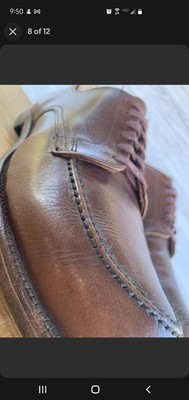 Oiled Nubuck Plain Toe Dover Shoe