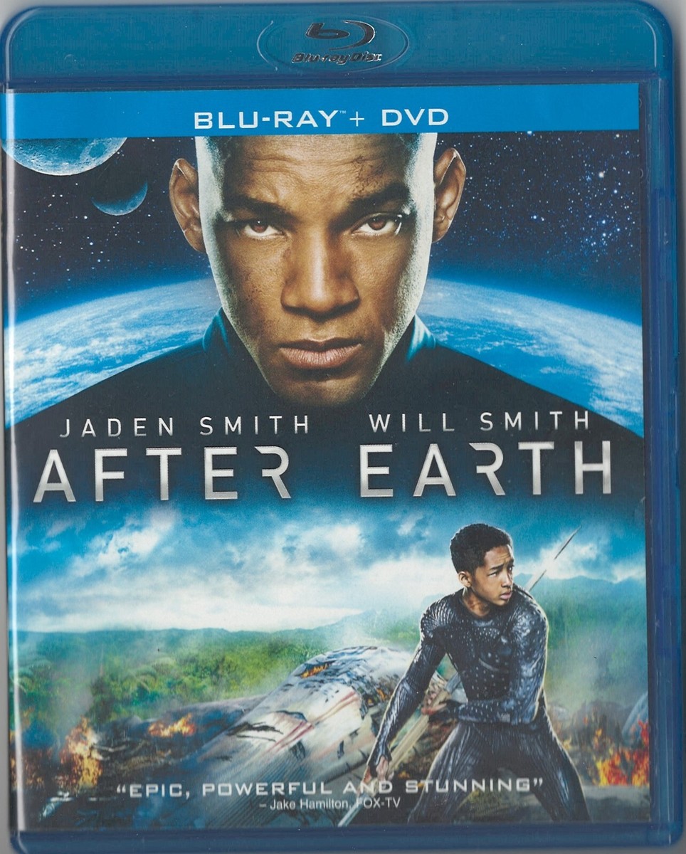 After Earth Blu-ray Movie Will Smith Jaden Smith Zoe Kravitz Chris