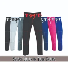 Fight Wear Karate Pants Drawstring Jiu Jitsu Pants Bjj Martial Arts Pants