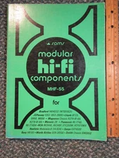 Sams Photofact Modular HI-FI Series MHF-55 ~ Nov. 1974 ~ Sony Marantz RCA Sanyo