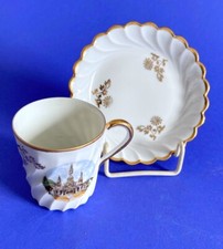Tazza Da Caffè Limoges Lourdes Basilica Vintage Porcellana Espresso Moka Set