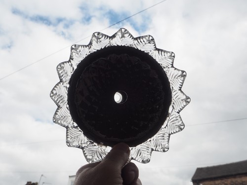 Murano italiano? Pezzi di ricambio lampadario vetro nero e trasparente - palla centrale - Foto 12 di 14