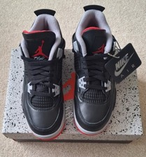 Nike Air Jordan 4 Retro Bred Reimagined GS UK 4/US 4.5Y. In Hand Ready To Send..