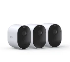Arlo Pro 5S 2K Spotlight Camera 3 Pack, 2K Video - White NEW ($449 Retail)