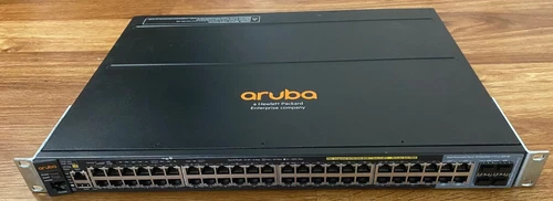 HP Enterprise Aruba 2920-48G J9729A PoE+ 48-Port Gigabit Ethernet Network Switch