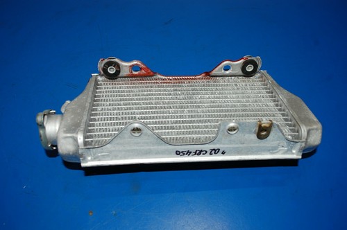 02-04 CRF450R 2002 OEM radiador lateral derecho motor refrigeración por hielo 19010-KRN-A01 - Imagen 8 de 11