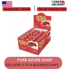 "Cella's Milk Chocolate Covered Cherries, 72-Count Box" - 2.5 lbs