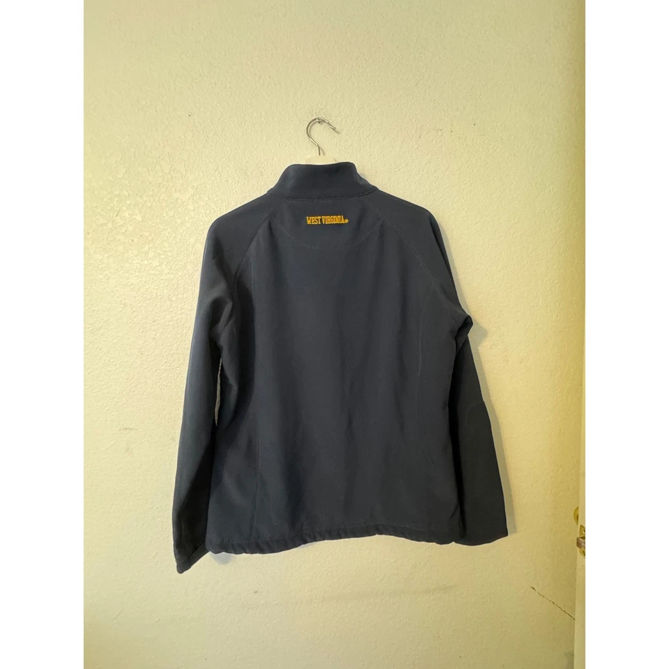 Chaqueta Colosseum WVU Mountaineers Cremallera Completa Abrigo Softshell Mujer XL Foto 2 de 4