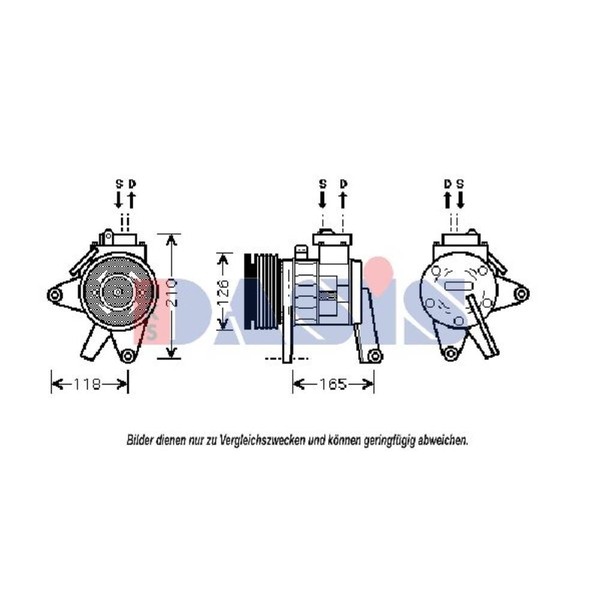 Kompressor Klimaanlage Klimakompressor Passend FüR Chrysler Voyager/Grand GS-image