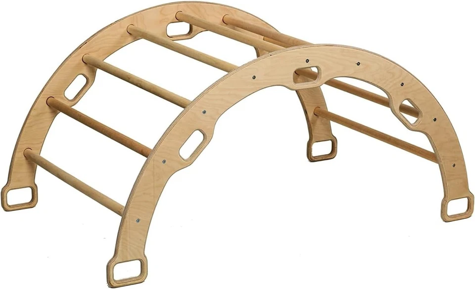 Arco de escalada Montessori para niños pequeños Foto 3 de 4