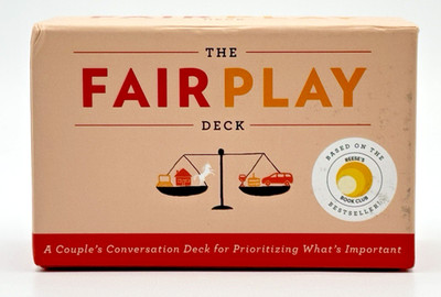 The Fair Play Deck A Couple's Conversation Deck for Prioritizing  CARDS **NEW**