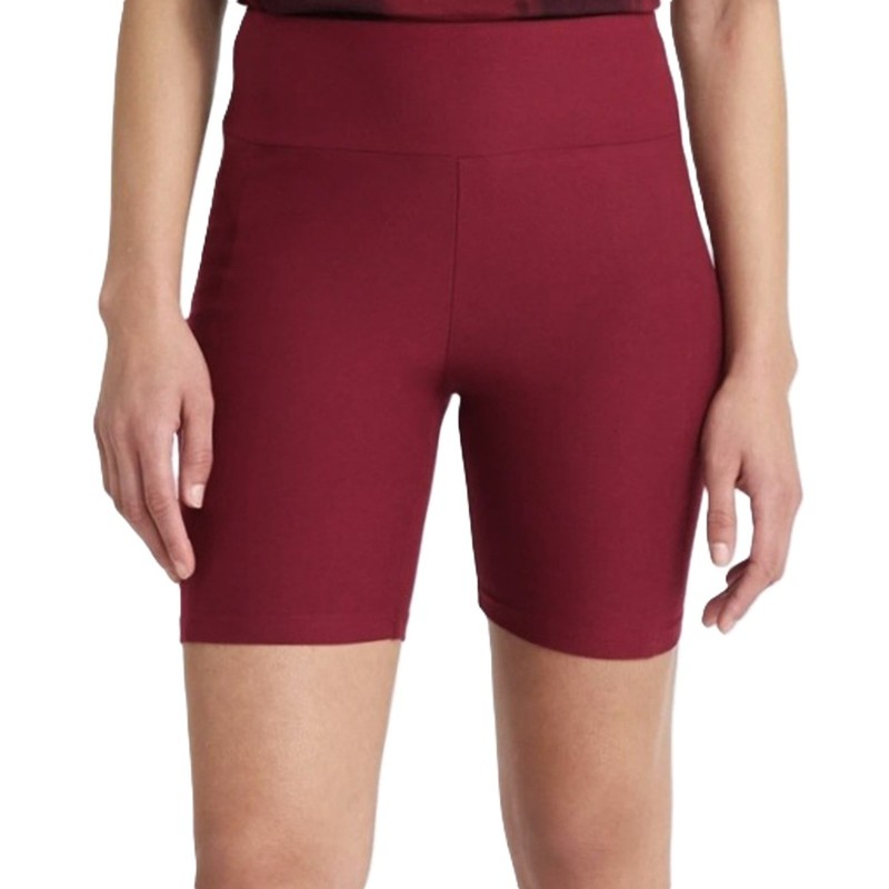 NO BOUNDARIES Women's XS/XXS(0-2) BIKE SHORTS w/Phone Pocket Red ~ New with Tags