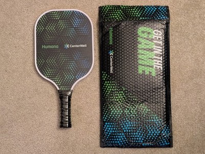 Humana CenterWell Pickleball Paddle Limited Edition Collectible w/ Envelope