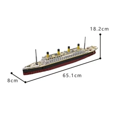 Compatible Passenger Liner Ocean Liner Ship Model Building Toys 2175