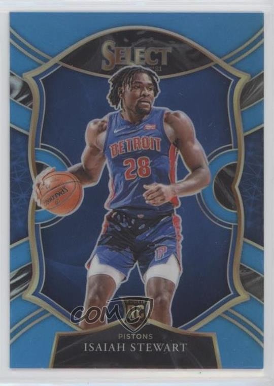 2020 Panini Select Concourse Light Blue Prizm /299 Isaiah Stewart Rookie RC o8g