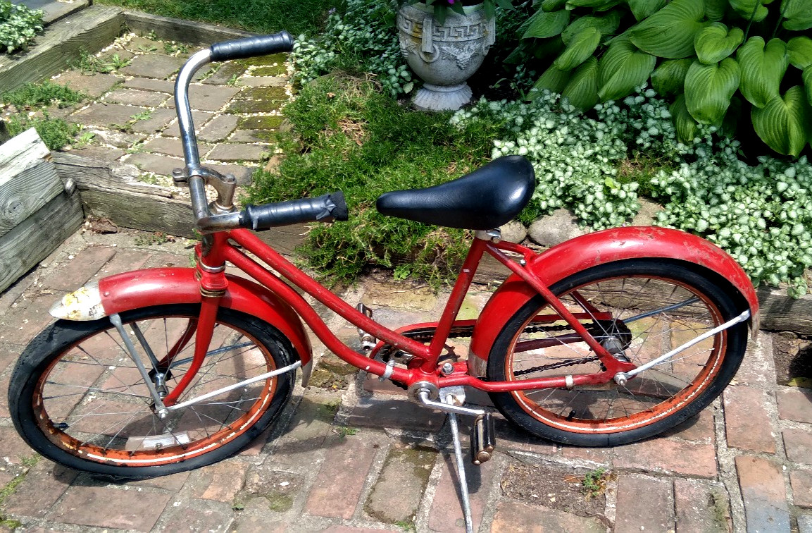 (Used) VINTAGE 1930'S ROLLFAST 20" BICYCLE D.P. HARRIS NEW DEPARTURE HUBS GIRL'S BIKE (325.00 USD)