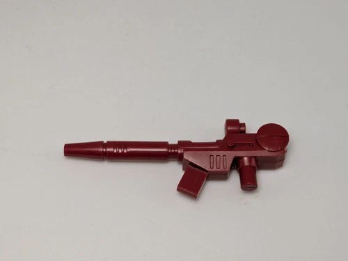 Vintage Original 1985 Transformers G1 Perceptor RIFLE gun red Accessory part