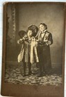 Siblings Lot Of 3 Antique Photos Cabinet Cards 1800s — photo 6