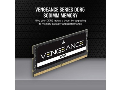 CORSAIR Vengeance 32GB (2 x 16GB) 262-Pin DDR5 SO-DIMM DDR5 5200