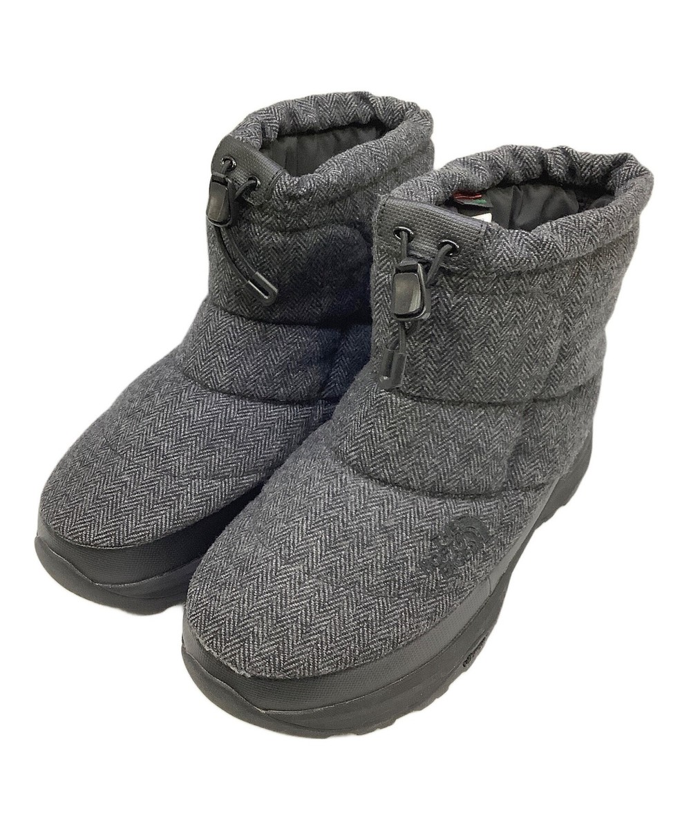 靴 3209.THE NORTH FACE Nuptse Bootie WP VII THE NORTH FACE Nuptse Bootie Waterproof VII Gray Size: 26 Unused