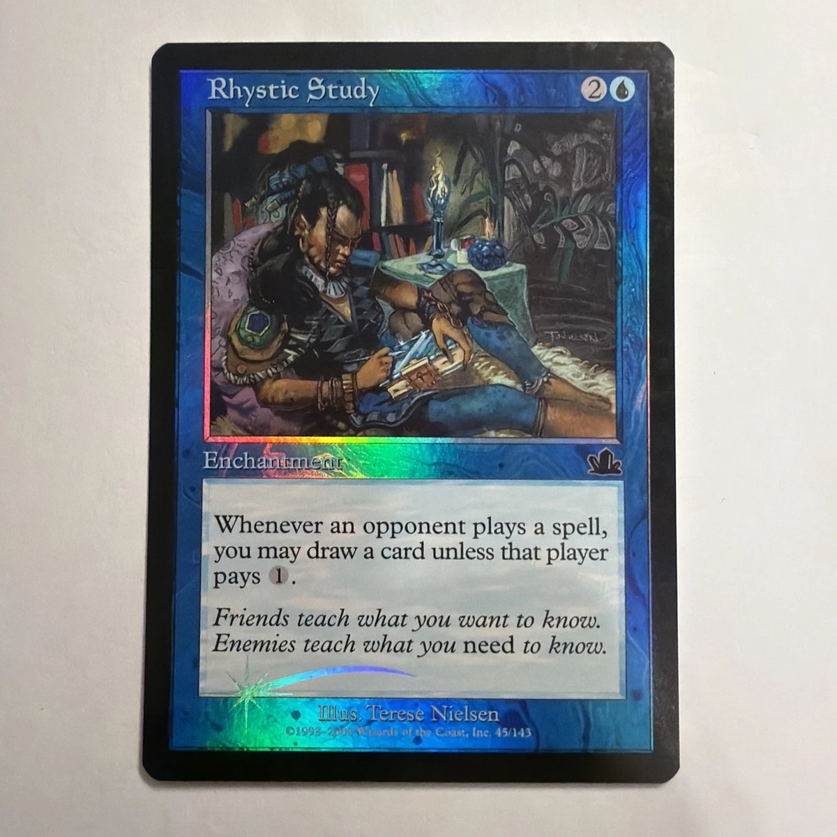 Magic: the Gathering 预言蓝色一般个人收藏卡游戏卡| eBay