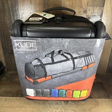 Sun Mountain Kube x Valero Texas Open Golf Bag Travel Cover Carbon Fiber Black