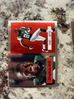 2012 TOPPS CHROME NFL 1957 INSERT PARALLEL RC CARD JETS STEPHEN HILL #29