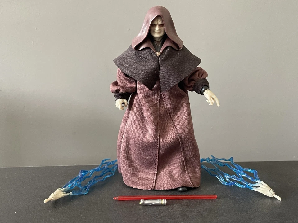 Star Wars Black Series Revenge of the Sith Darth Sidious 6” Action Figure - Image 3 of 4