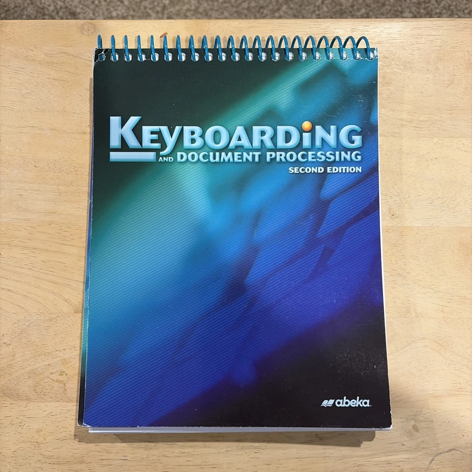 Abeka Keyboarding and Document Processing Teacher and Student Books - Image 2 of 4