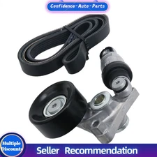 For Honda Accord 2013-2017 Acura 3.5L Serpentine Drive Belt Tensioner Pulley Kit