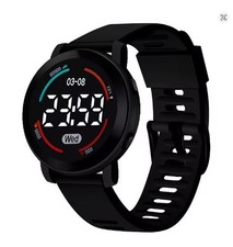LED Digital Kids Watch Waterproof Sport Silicone Strap Boys Girls