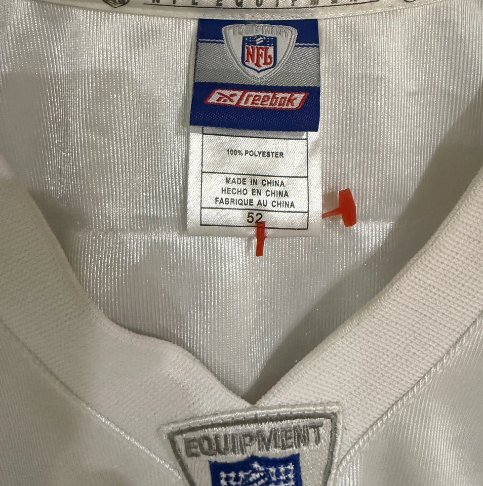 Camiseta de futebol NFL #54 BRIAN URLACHER CHICAGO BEARS BORDADA REEBOK TAMANHO 52 - Imagem 3 de 4