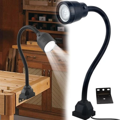 CNC Machine LED Work Light 700LM 5W Lathe Lamp Flexible Light Arm Adjustable