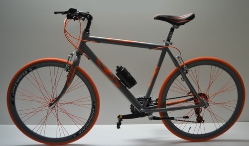 Bici corsa 28 grigio personalizzabile - Foto 2 di 4