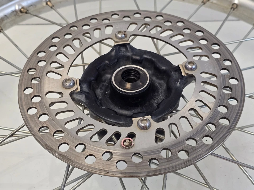 Honda XR600R 1992 llanta delantera cubo disco de freno rotor D.I.D. 21 x 1,60" Foto 4 de 4