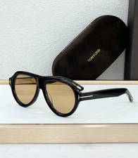 TOM FORD FT1225 Sunglasses – Premium Embedded Design, Size 59口16-145