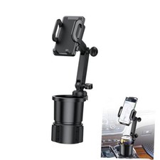 1 PC Car Cup Holder, Multifunctional Vehicle Smartphone Holder, Foldable