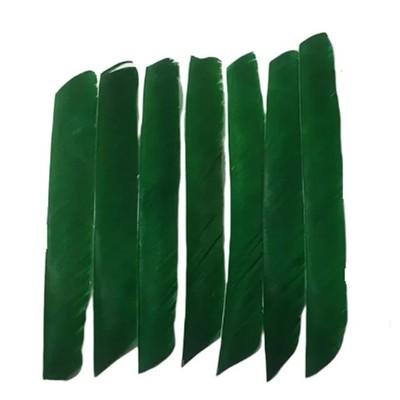 50PCS Full Length Arrow Feathers Turkey Fletches Archery DIY Right/Left Wings